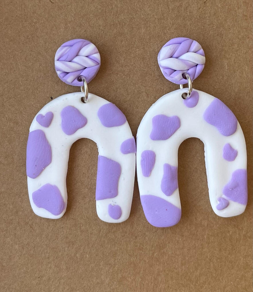 Lavender Cow Prints ($10)
